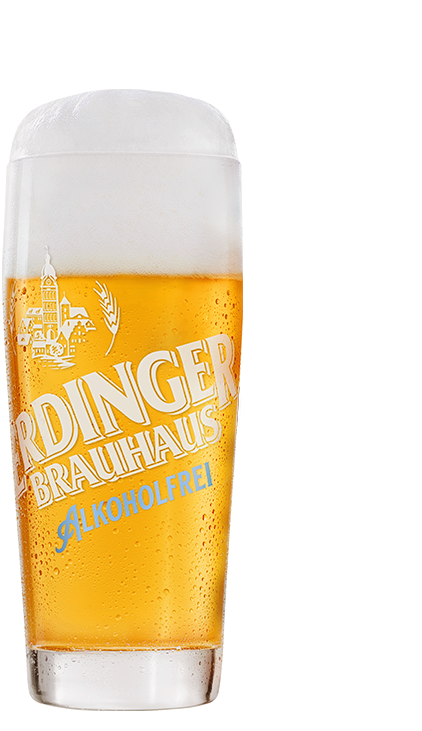 ERDINGER Brauhaus Helles Alkoholfrei Glas